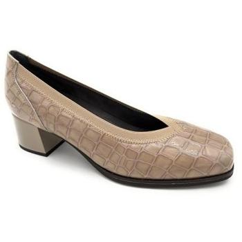 PITILLOS ZAPATO SALÓN 10120 TACÓN BLOQUE TAUPE TAUPE Classic