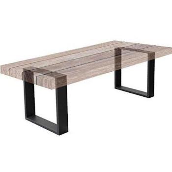 Support de Table Rectangulaire ECD - 30 x 43 cm - Anthracite - Acier