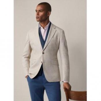 Blazer Hackett Lin Htooth Taupe/Crema 40