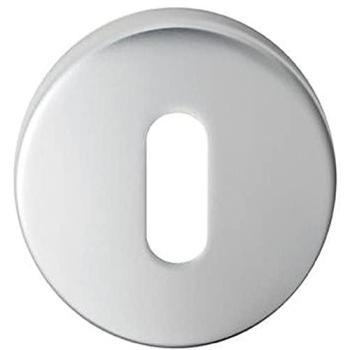 51mm Concealed Key Loop Escutcheon, Satin Chrome