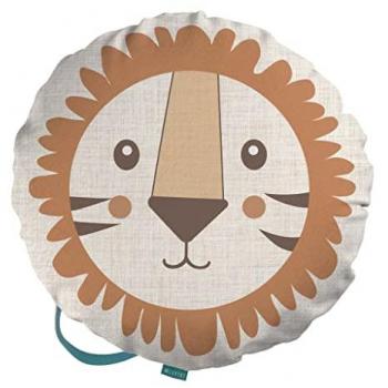 Puff Redondo Infantil de Suelo León