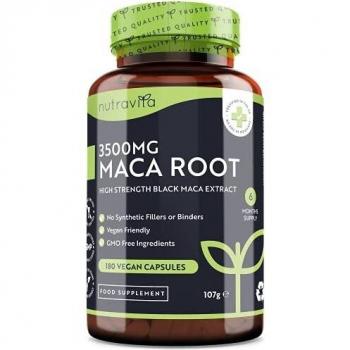 Maca Kapseln 3500 mg - 6 Monate Vorrat - Reinheit und Wirksamkeit in jeder Kapsel