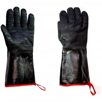 Guantes de cocina aislantes de neopreno, 13 pulgadas, sin BPA, a prueba de agua y calor
