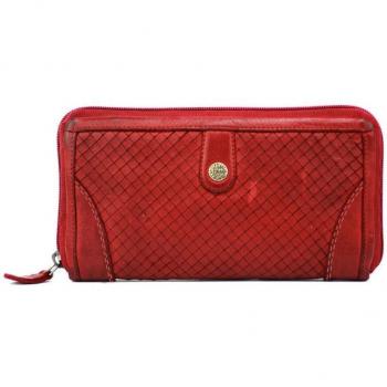 STEPPING STRONG STAMP - cartera Miram ST52714, mujer, piel lavada, color rojo