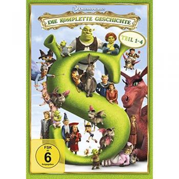 Shrek – L’histoire intégrale, Séquence 1–4 (4 DVD)