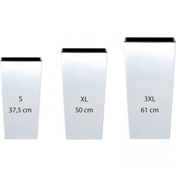 Urbi Square Pot Carré 26,6 L – Kit 3 Unités