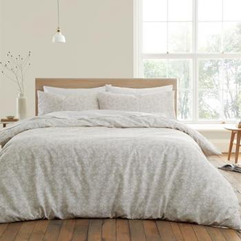 Bianca Shadow Leaves Natural 200TC Duvet Set