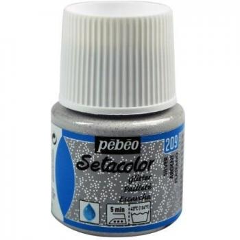 Peinture pour tissus clairs Setacolor 45 ml - 209 - Argent