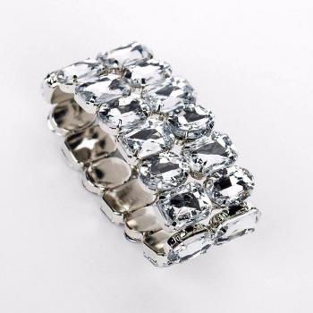 Brazalete de Estrías en Color para Bodas Elegantes