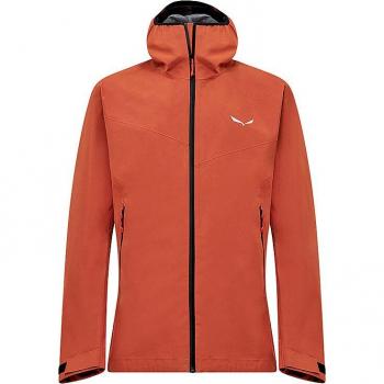Giacca Salewa Puez GTX 3L EPE Marrone Arancione Uomo M (46)
