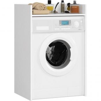 Mobile Coprilettro Akord a Giorno in Bianco 64 cm (64×50×98 cm)