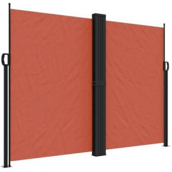 Retractable Side Awning Terracotta 180x1200 cm