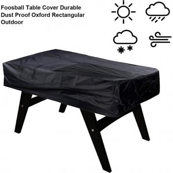 Oxford Rectangular Billiard Foosball Table Cover - Outdoor Scratch Resistant