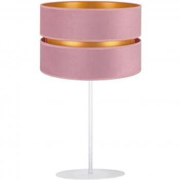 Golden Duo Luminaria a Tavolo H 50 cm in Rosa Chiaro e Oro