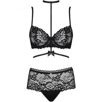 Dessous Set aus elastischer Spitze