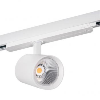 Foco LED en Rail Trifásico 30W 3000lm 4000K IP20 Blanco
