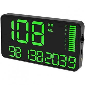 DC5V Truck HUD Speedometer with Overspeed Warning