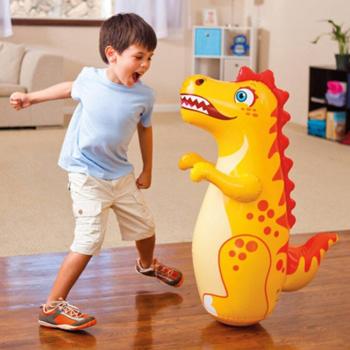 Kids' 3D Cartoon Animal Tumbler Boxing Bag