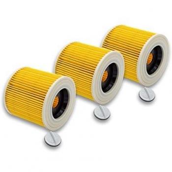 Vhbw 3X Filtre pour aspirateur Kärcher A 2524 Pt