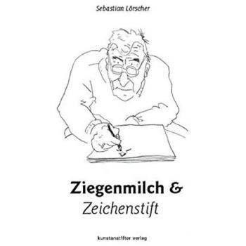 Ziegenmilch und Zeichenstift
