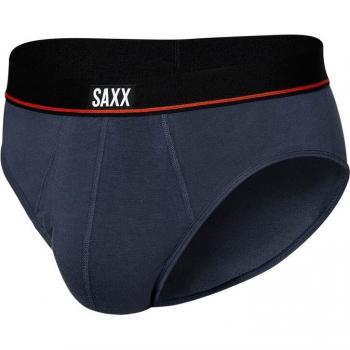 Slip SAXX Non Stop Stretch Coton Bleu Foncé Noir