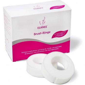 ELANEE 222-00 Brust-Ringe, 10 Stück