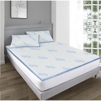Ezysleep Air Flow Memory Foam Mattress Topper 1 Inch
