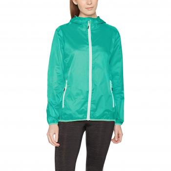 CMP Damen Regenjacke, grün, Größe 40