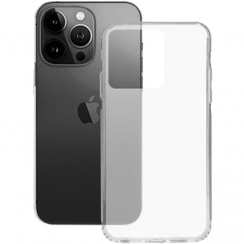 Funda Silicona Transparente KSIX para iPhone 15 Pro Max