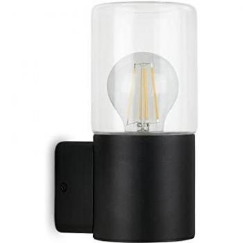 Éclairage d'extérieur Telefunken Ampolo noir E27