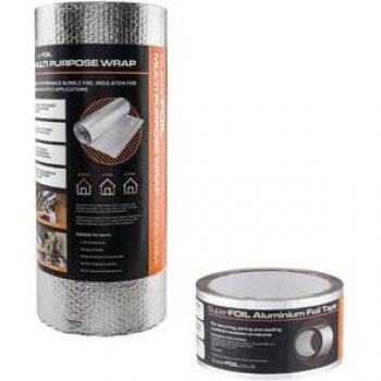 Superfoilpurpose Insulation and Foil Tape Set Silver