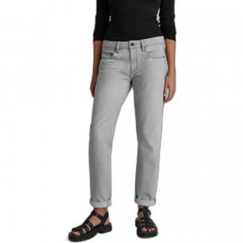 Pantalones vaqueros mujer G-Star Kate Boyfriend gris