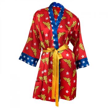 Bata Impresa de Seda Wonder Woman - Roja