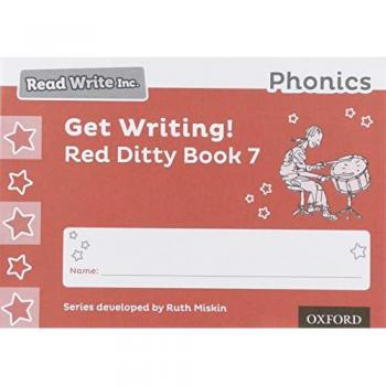 Read Write Inc - Phonics Get Writing! Red Ditty Book 7 Pack of 10
