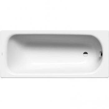 Saniform Plus Bath Tub 160x73 in Stainless Steel, White Alpine
