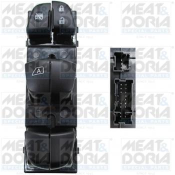 Interruttore finestrino Meat & Doria 26359