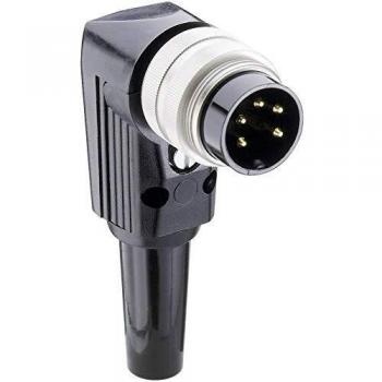Lumberg WSV 71 DIN-Rundsteckverbinder Stecker, gewinkelt Polzahl (num): 7 Silber 1 St