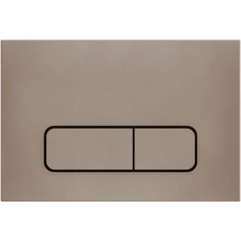 Placa Rectangular KROOS® para el Bastidor de Soporte Geberit – Latón Cepillado