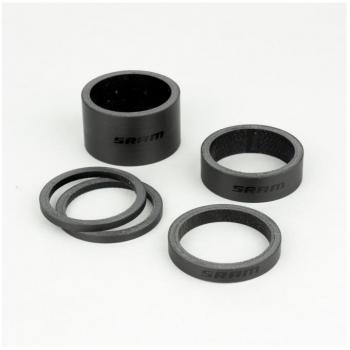 Steering Set Spacer Kit - Zwart