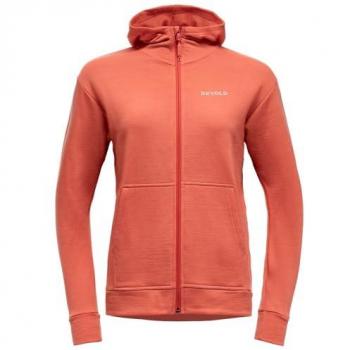 Devold Damen Everyday Zip Hoodie Koralle