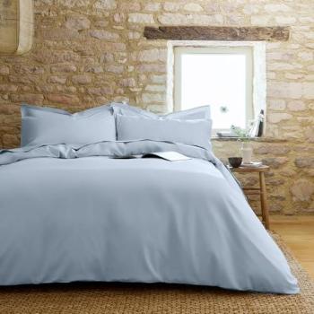 Super King Pale Blue Percale Sheets – 100% Pure Cotton