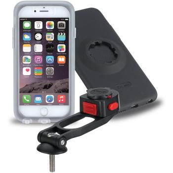 Tigra Sport MountCase 2 Compatible with iPhone 6 Plus - Bike Kit Pro with Case and Mount, Clear