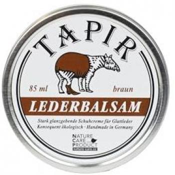 TAPIR - Schuh- und Lederpflege LEDERBALSAM braun 85ml