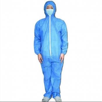 L-3XL Hazmat Protective Coverall Suit