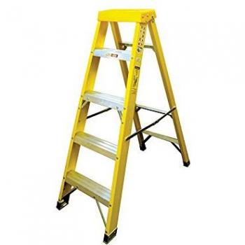 Zarges Fibreglass Swingback Step Ladder 5