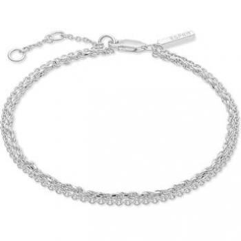 ESPRIT 925er Silberarmband mit Cord