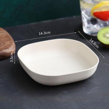 Wheat Straw Colorful Bowl for Rice, Noodles, Salad, Sauces, and Snacks - Single Serving 5.0