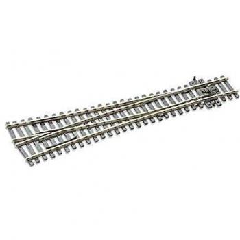 Peco SL‑E98 Streamline Codice 100 Y Gran Raggio di Curvatura Turnout ElectroFrog