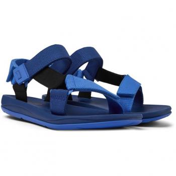 CAMPER Match - Sandalias para Hombre - Azul,Negro, talla 39, Textil