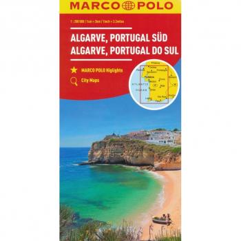 MARCO POLO Regionalkarte Algarve Portugal Süd 1:200.000